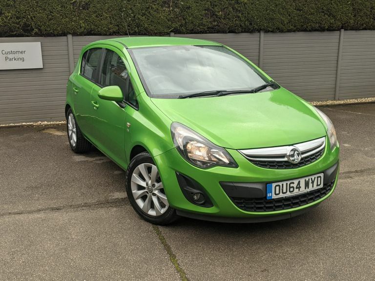 Compare Vauxhall Corsa 201464, 1.2 Excite Ac, Bluetooth OU64WYD Green