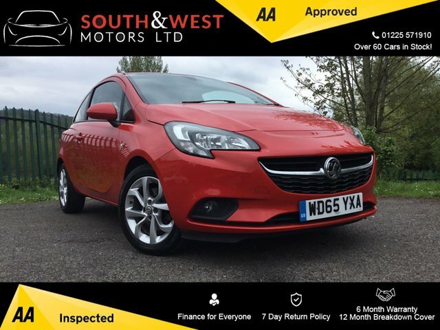 Compare Vauxhall Corsa 1.0 Excite Ac Ecoflex Ss 113 Bhp WD65YXA Red