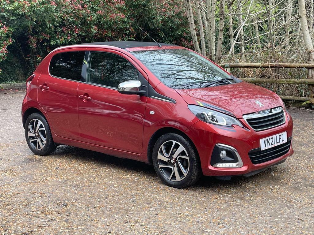 Compare Peugeot 108 1.0 Collection Top Euro 6 Ss VK21LPL Red