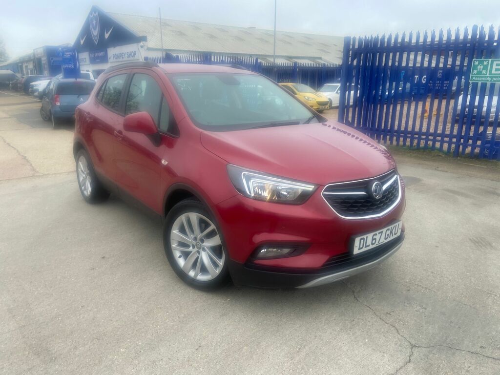 Compare Vauxhall Mokka 2017 1.6 Active Ss 114 Bhp DL67GKU Red