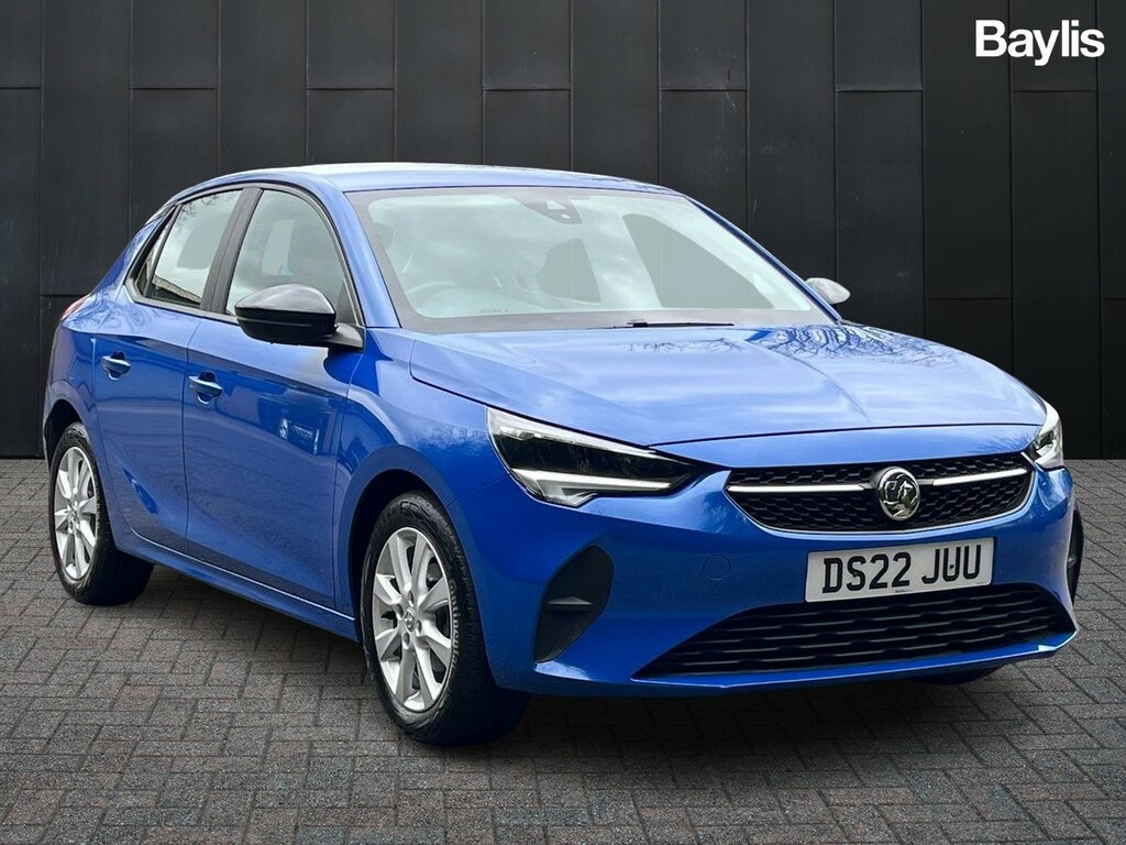 Compare Vauxhall Corsa 1.2 Se Edition DS22JUU Blue