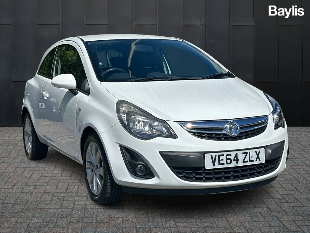 Compare Vauxhall Corsa 1.2 Excite Ac VE64ZLX White