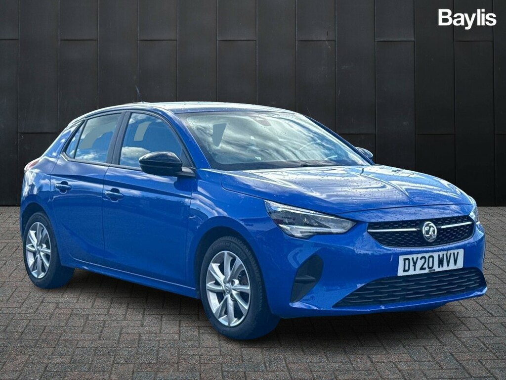 Compare Vauxhall Corsa 1.2 Se Nav Premium DY20WVV Blue