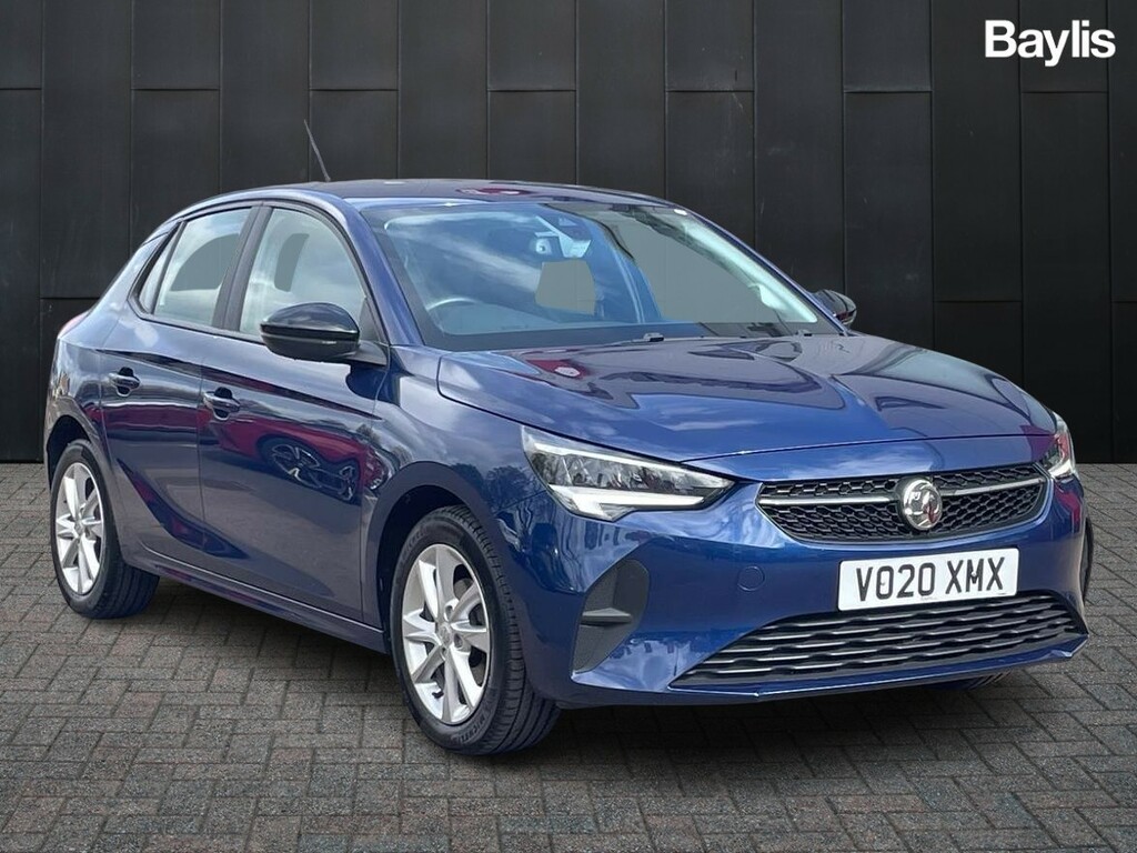 Compare Vauxhall Corsa 1.2 Se Premium VO20XMX Blue
