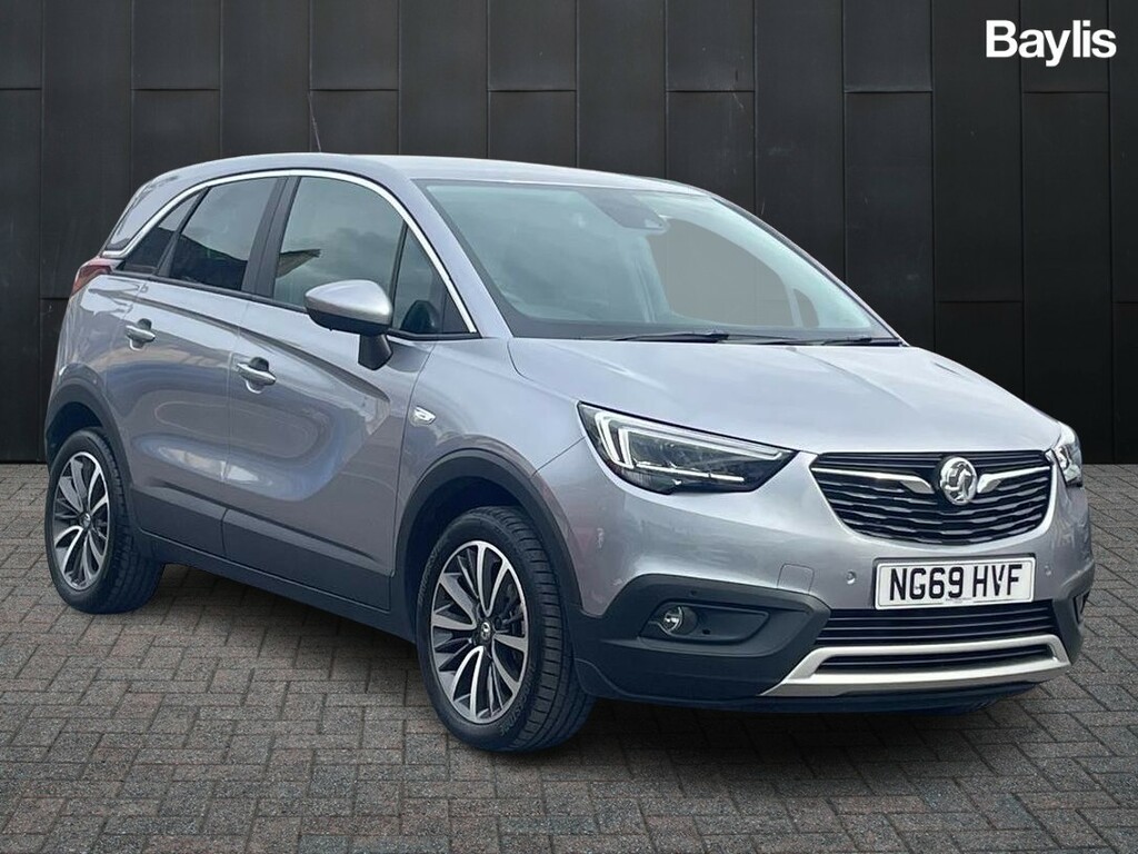 Compare Vauxhall Crossland X 1.2T 110 Elite 6 Speed Ss NG69HVF Grey