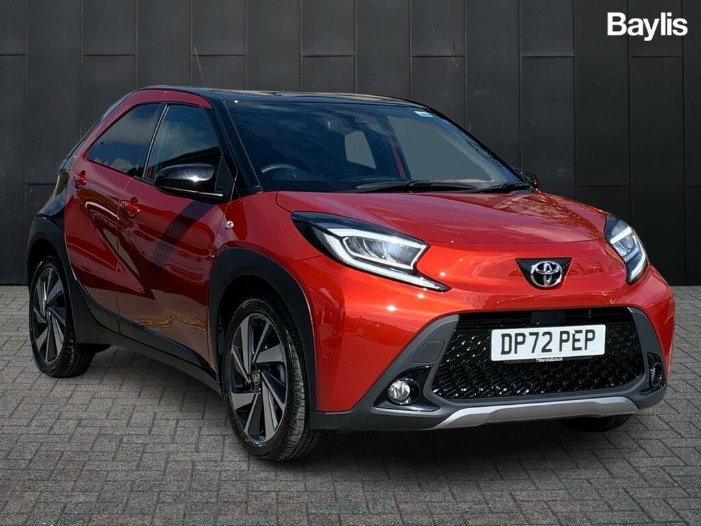 Compare Toyota Aygo X 1.0 Vvt-i Exclusive DP72PEP Red