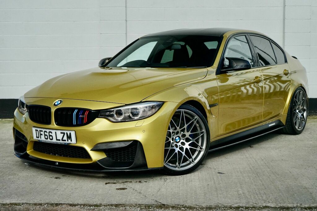 Compare BMW M3 3.0 M3 Competition Package 444 Bhp DF66LZM Yellow