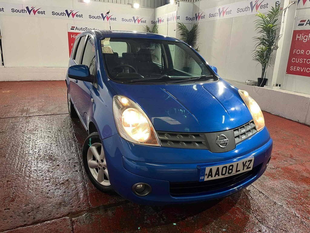 Compare Nissan Note Acenta AA08LYZ Blue