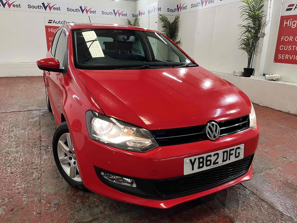 Compare Volkswagen Polo Match YB62DFG Red