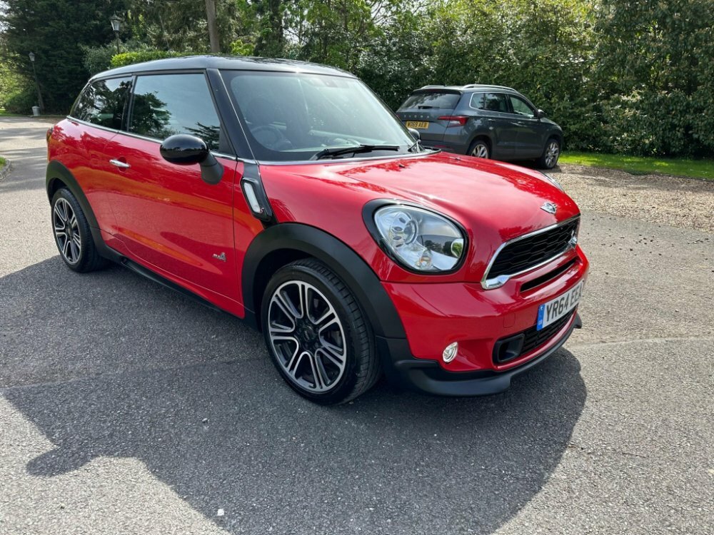 Mini Paceman Cooper S All4 Red #1