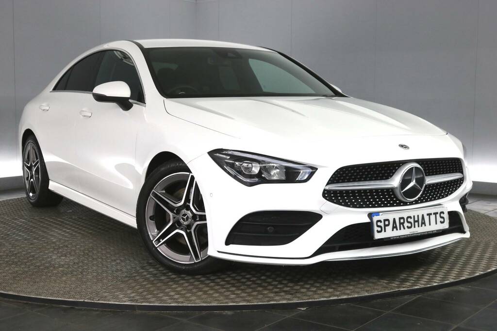 Compare Mercedes-Benz CLA Class Cla220d Amg Line Coupe 8G-dct Euro 6 Ss 19 LS70MZG White