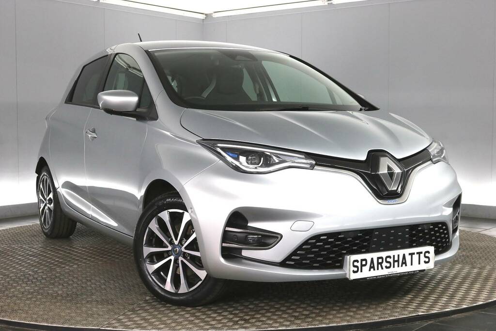 Compare Renault Zoe R135 52Kwh Gt Line I, Rapid Charge WJ20VUV Grey