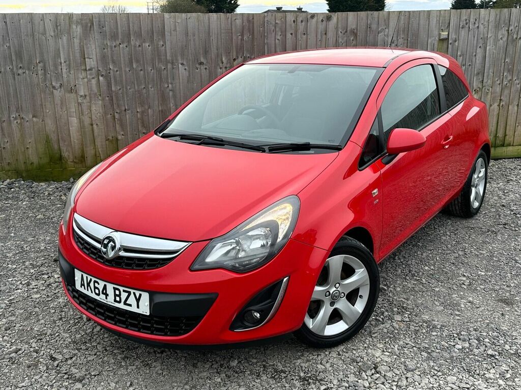 Compare Vauxhall Corsa Hatchback AK64BZY Red