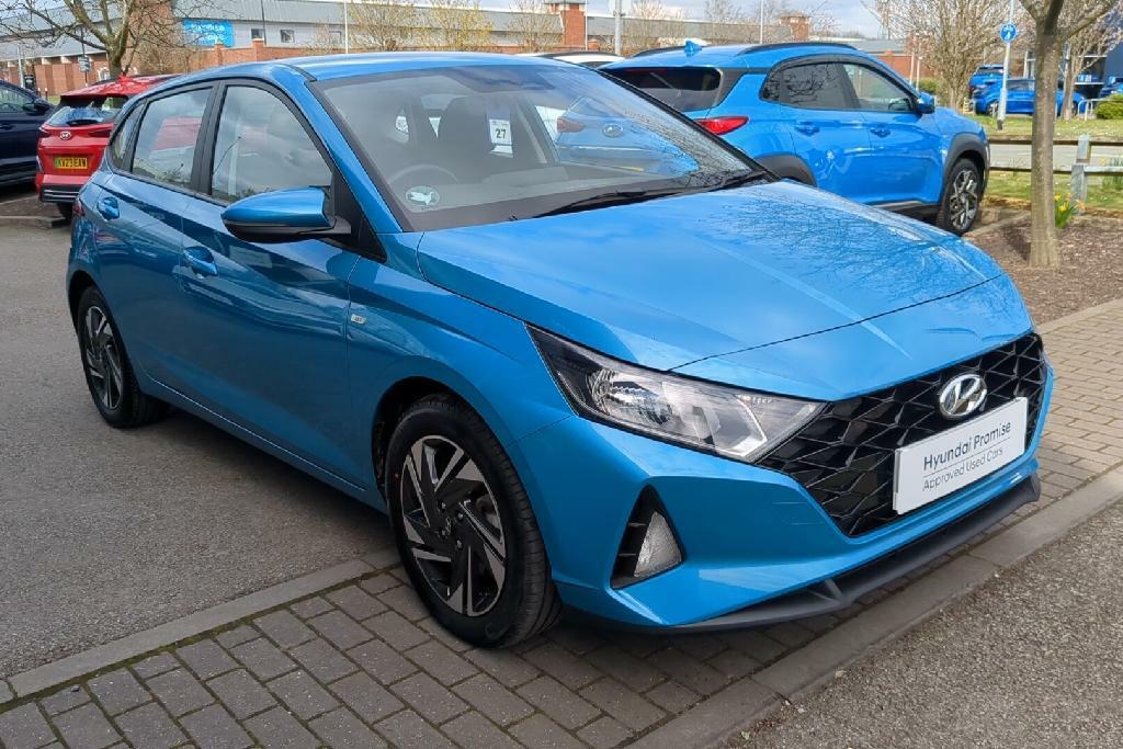 Compare Hyundai I20 1.0 T-gdi Mhev Se Connect Hatchback Hyb PX21UCO Blue