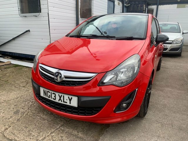Compare Vauxhall Corsa 1.2 Limited Edition NG13XLY Red