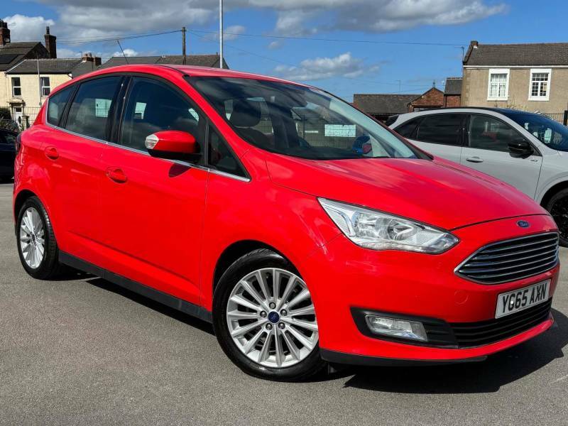Compare Ford C-Max 1.0 Ecoboost 125 Titanium YG65AXN Red