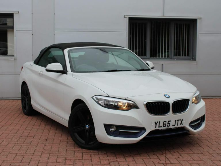 Compare BMW 2 Series 1.5 218I Sport Euro 6 Ss YL65JTX White