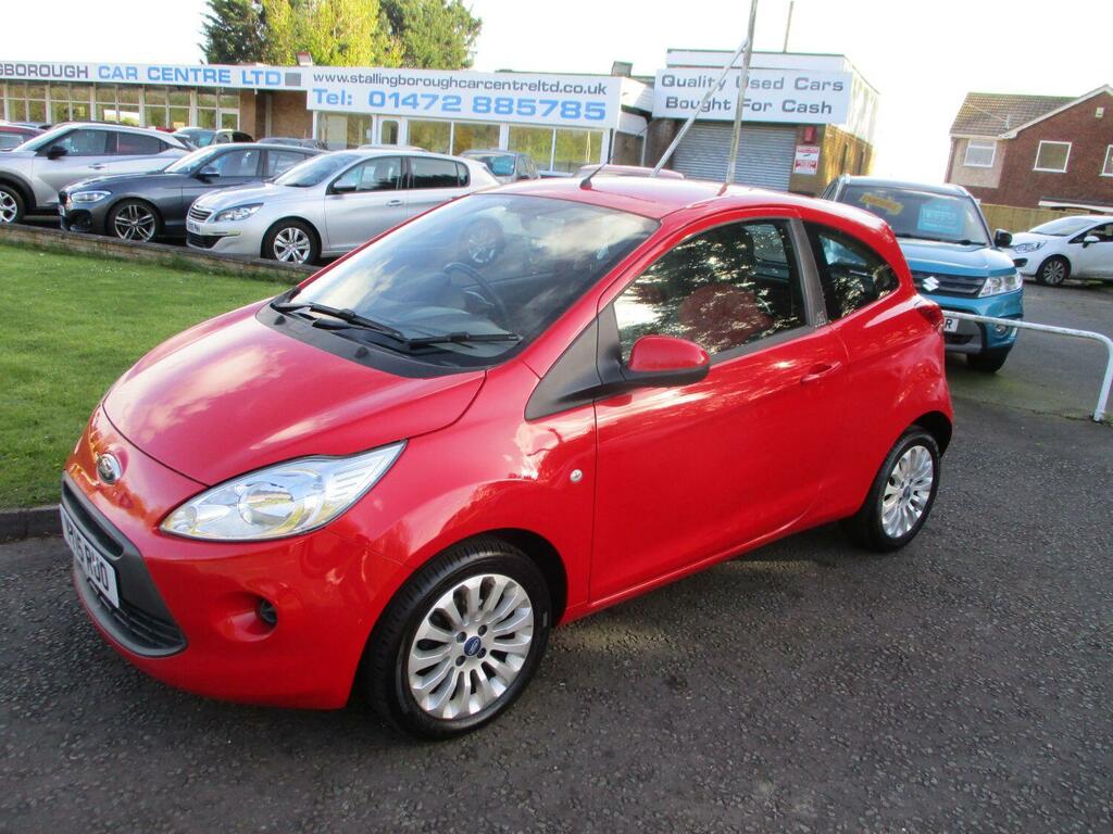 Compare Ford KA 1.2 Edge YT15RUO Red