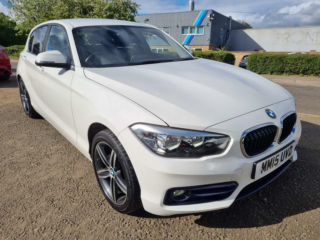 Compare BMW 1 Series 1.5 116D Sport Euro 6 Ss MM15UVD White