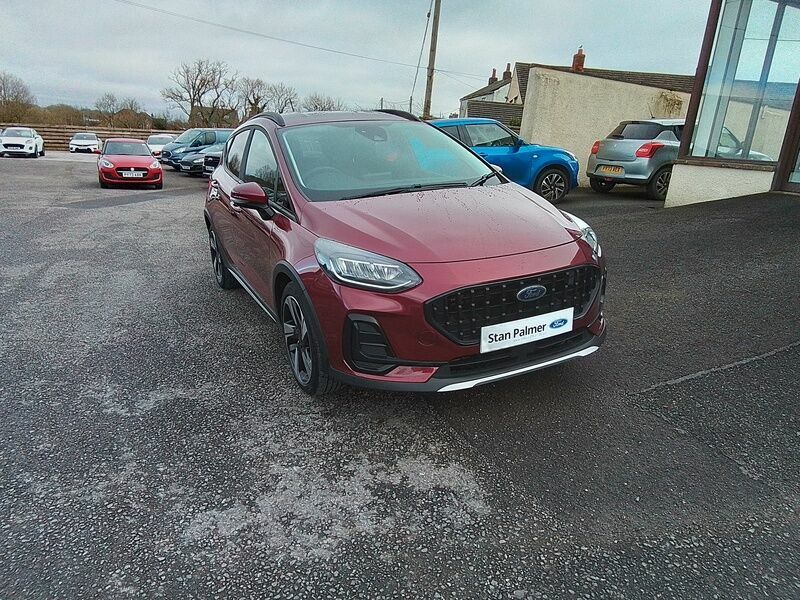 Compare Ford Fiesta 1.0 Ecoboost Hybrid Mhev 125 Active PY22BWE Red