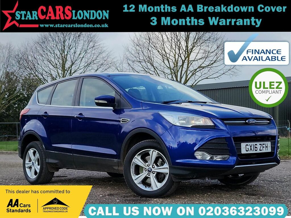 Compare Ford Kuga 1.5T Ecoboost Zetec Awd Euro 6 Ss 201 GX16ZFH Blue
