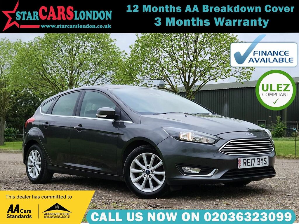 Compare Ford Focus 1.0T Ecoboost Titanium Euro 6 Ss 2017 RE17BYS Grey