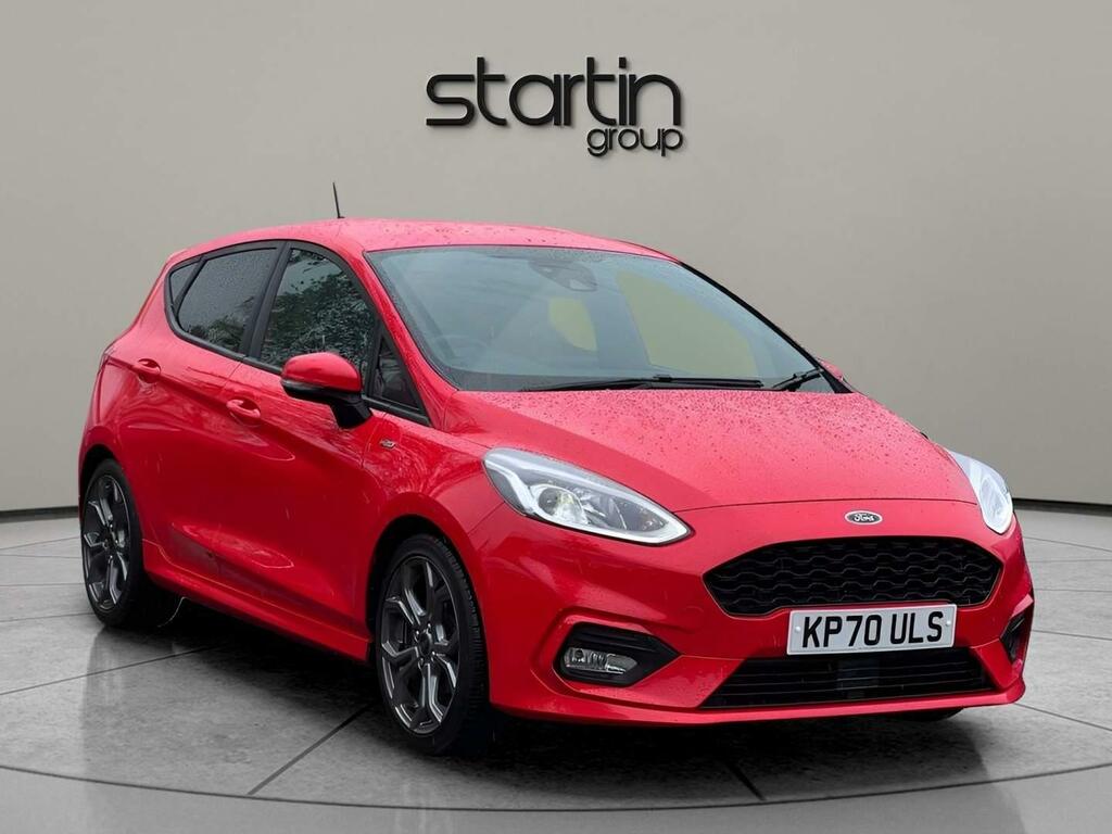 Compare Ford Fiesta 1.0T Ecoboost Mhev St-line Edition Euro 6 Ss KP70ULS Red