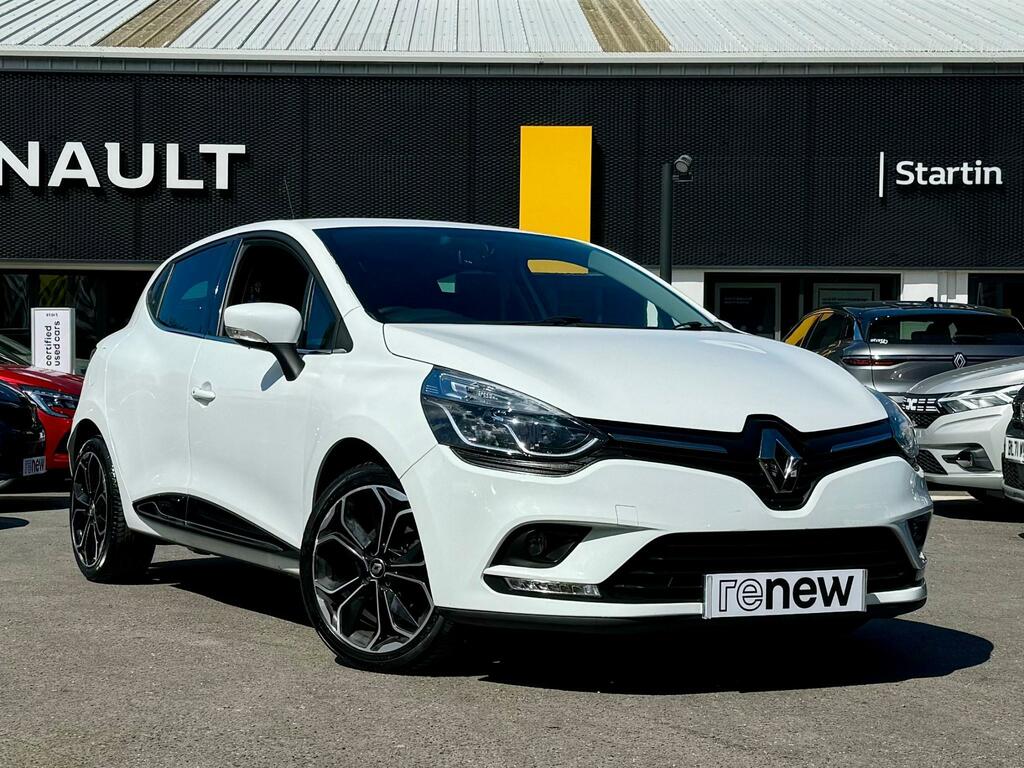 Compare Renault Clio 0.9 Tce Iconic Euro 6 Ss YC69YCX White
