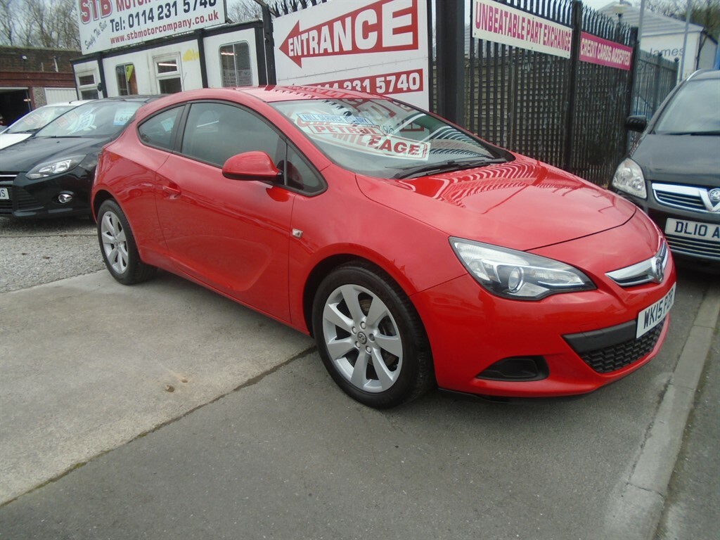 Compare Vauxhall Astra GTC Gtc Sport Ss Used WK15PZR Red