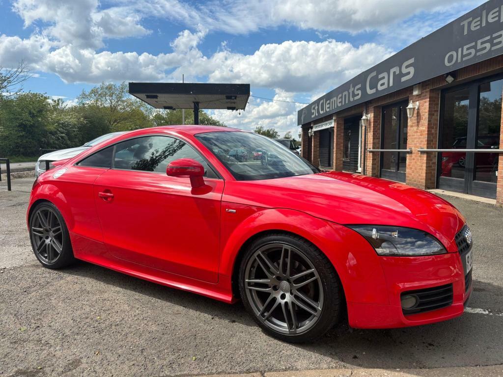 Compare Audi TT 2.0 Tfsi S Line Special Edition Euro 4 PJ59BUD Red