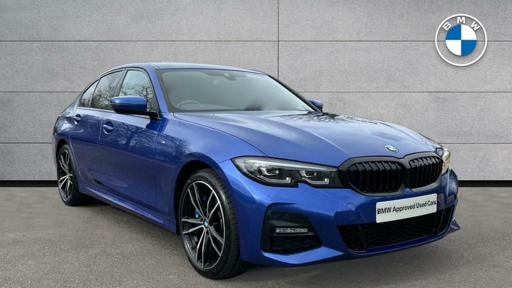 Compare BMW 3 Series 330E M Sport Saloon MA21ZSK Blue