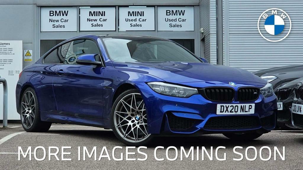 BMW M4 M4 Coupe Competition Package Blue #1
