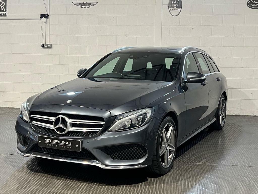 Compare Mercedes-Benz C Class 2.0 C200 Amg Line 7G-tronic Euro 6 Ss  Grey