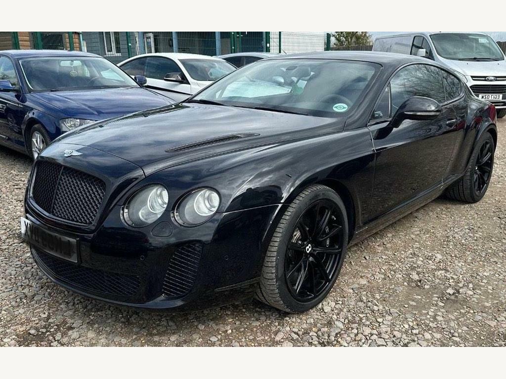 Compare Bentley Continental Gt 6.0 Gt Supersports  Black