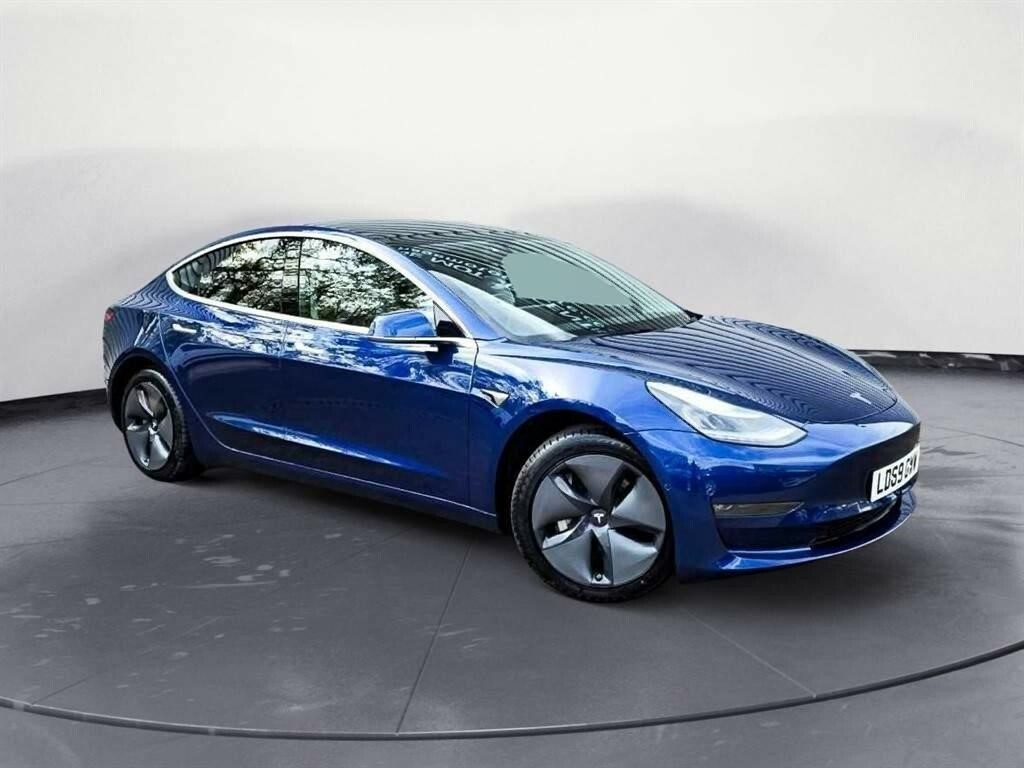 Compare Tesla Model 3 Dual Motor Performance 4Wde Performanc LD69GWW Blue