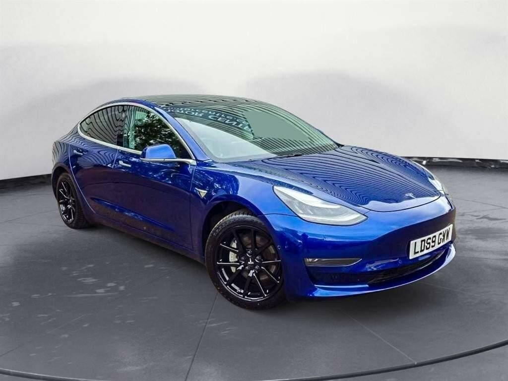 Compare Tesla Model 3 Dual Motor Performance 4Wde Performanc LD69GWW Blue
