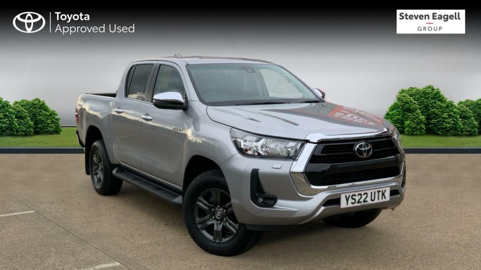 Toyota HILUX 2.4 D-4d Icon Double Cab Pickup 4Wd Euro 6 S Silver #1