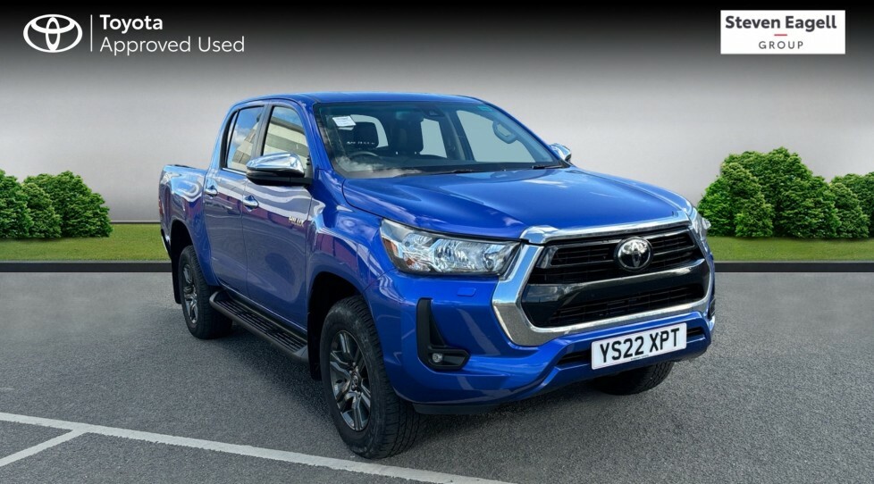 Toyota HILUX 2.4 D-4d Icon Double Cab Pickup 4Wd Euro 6 S Blue #1