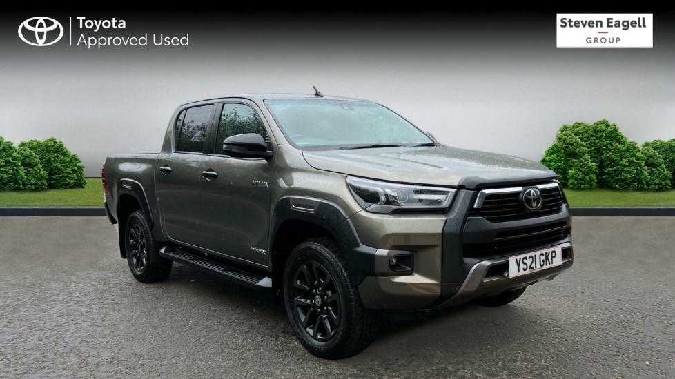 Compare Toyota HILUX 2.8 D-4d Invincible X Double Cab Pickup 4Wd Euro 6 YS21GKP Brown