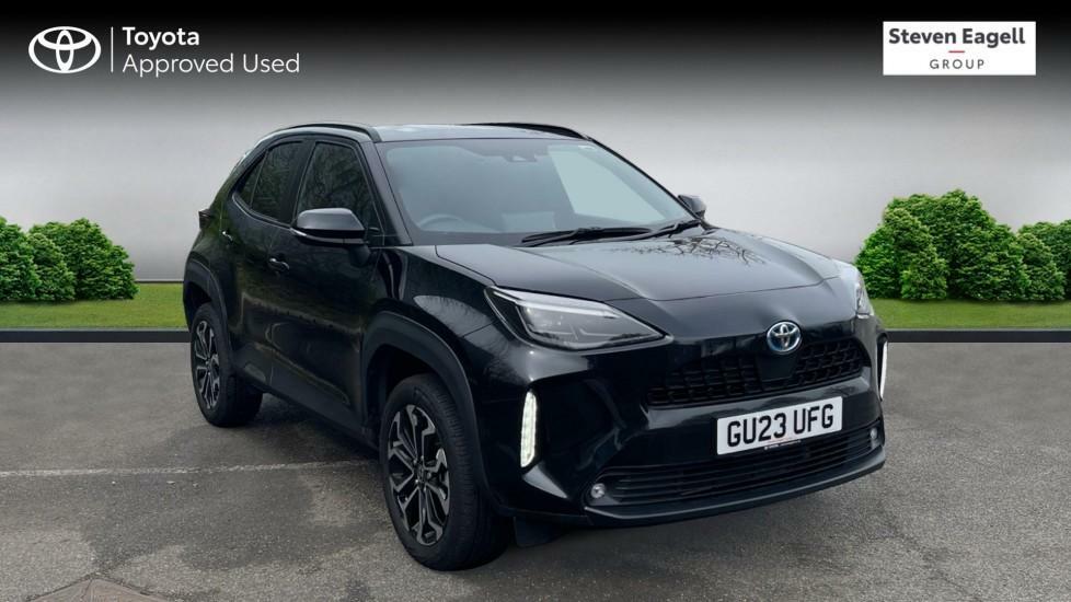 Compare Toyota Yaris Cross 1.5 Vvt-h Design E-cvt Euro 6 Ss GU23UFG Black