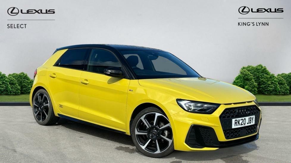 Compare Audi A1 1.5 Tfsi 35 S Line Style Edition Sportback S Troni RK20JBY Yellow