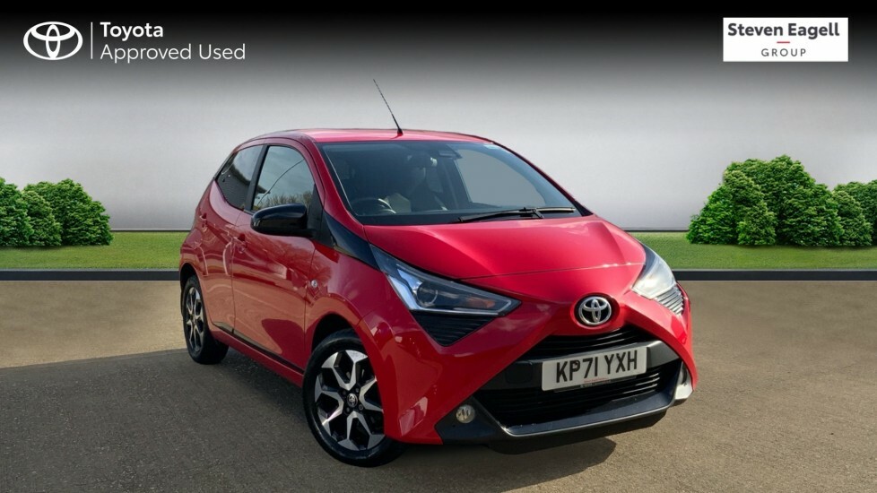 Compare Toyota Aygo 1.0 Vvt-i X-trend Euro 6 Ss KP71YXH Red