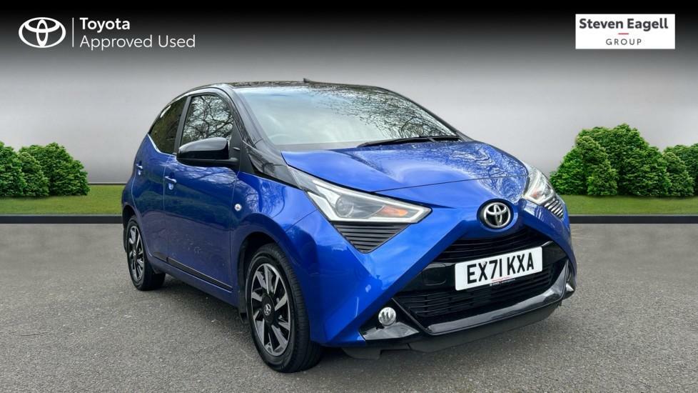 Compare Toyota Aygo 1.0 Vvt-i X-trend Hatchback Euro EX71KXA Blue