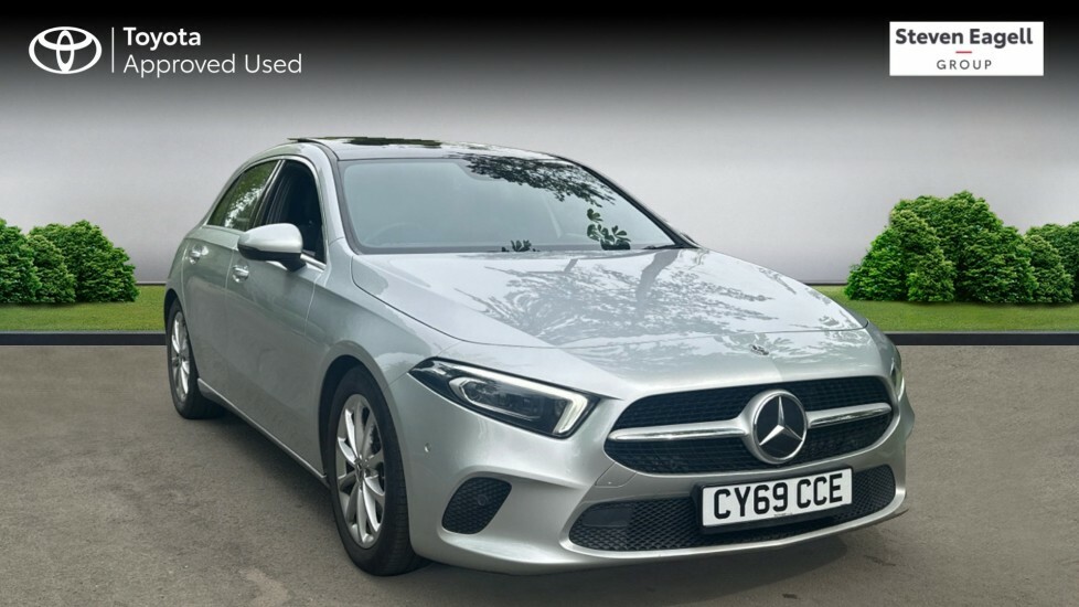 Compare Mercedes-Benz A Class 2.0 A200d Sport Premium Plus 8G-dct Euro 6 Ss CY69CCE Silver