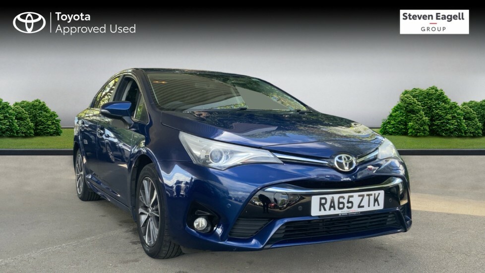 Compare Toyota Avensis 1.8 V-matic Business Edition Plus Euro 6 RA65ZTK Blue