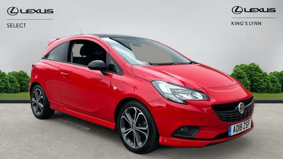 Compare Vauxhall Corsa 1.4I Turbo Red Edition Euro 6 Ss AO18ZSF Red