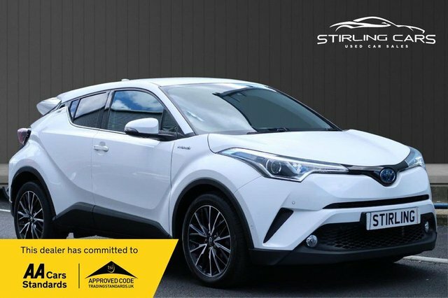 Compare Toyota C-Hr 1.8 Excel 122 Bhp Excellent Condition Full PO19NGE White