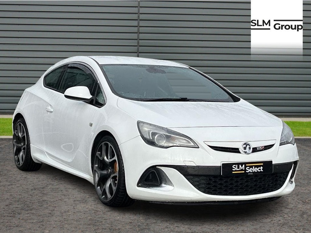 Compare Vauxhall Astra GTC 2.0T Vxr Coupe EN15ODS White