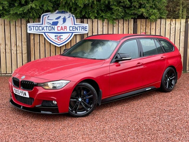 BMW 3 Series 320D M Sport Touring Red #1