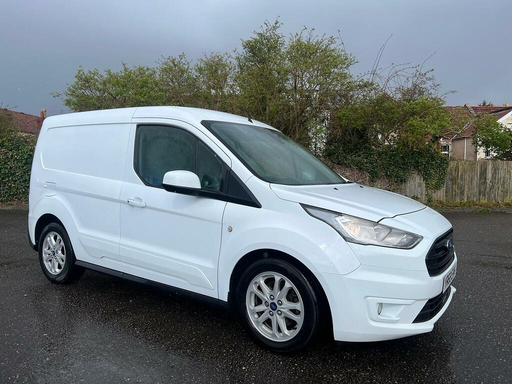 Compare Ford Transit Connect 1.5 200 Ecoblue Limited 2018 YR68EVH White
